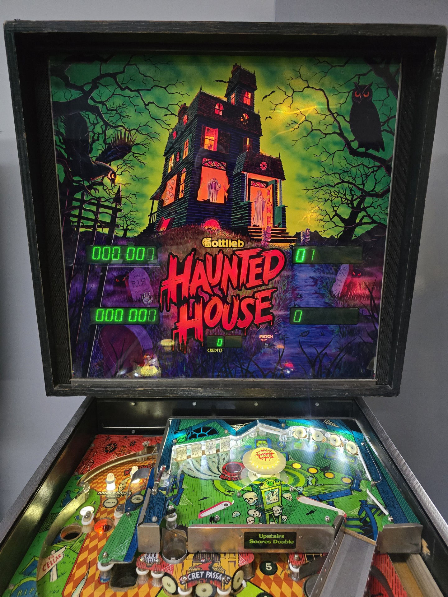 HAUNTED HOUSE PINBALL MACHINE