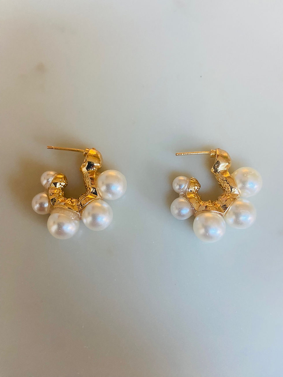 Thumbnail: Charlotte pearl earrings 