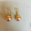 Thumbnail: Saskia Rose Gold Pearl and diamanté earrings 