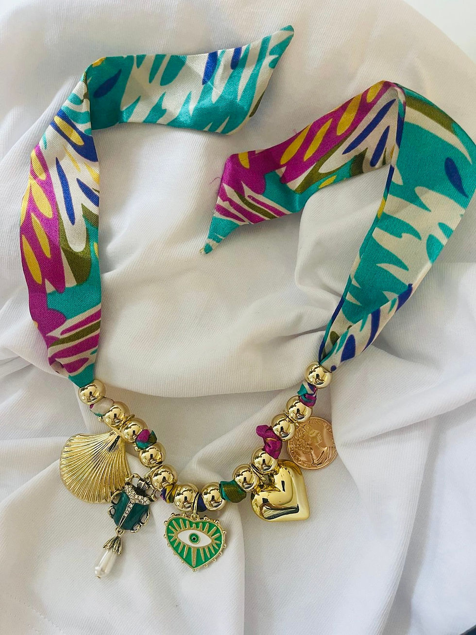 Thumbnail: Kaia Charm Necklace 