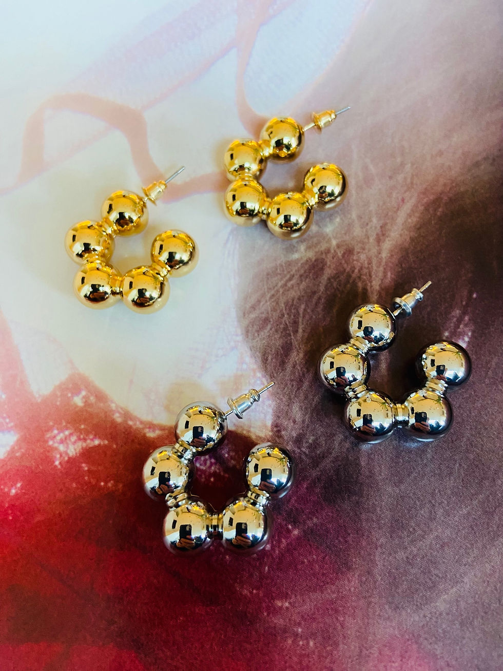 Thumbnail: Ankara earrings 