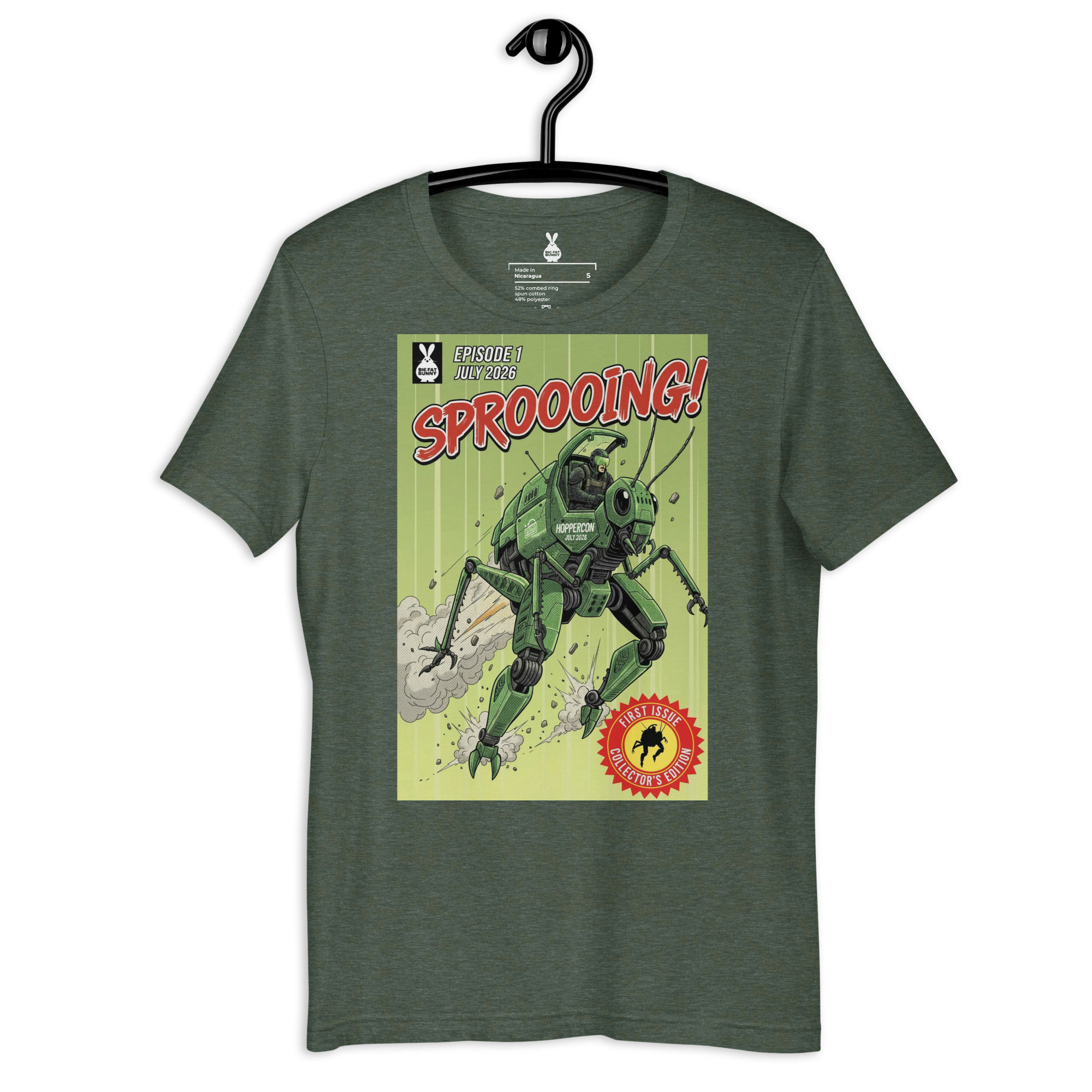 HopperCon 2026 — SPROOOING! Comic Tee