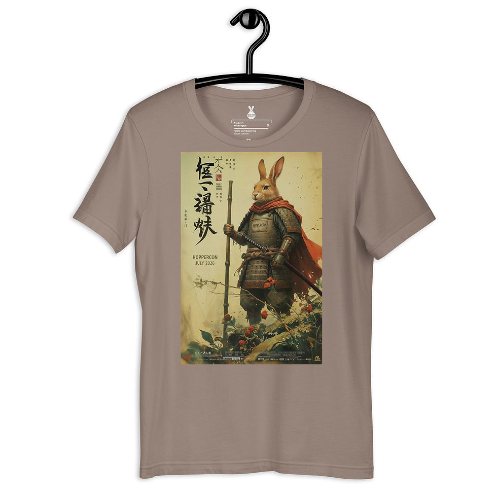 Thumbnail: HopperCon 2026 — Moose the Warrior Tee