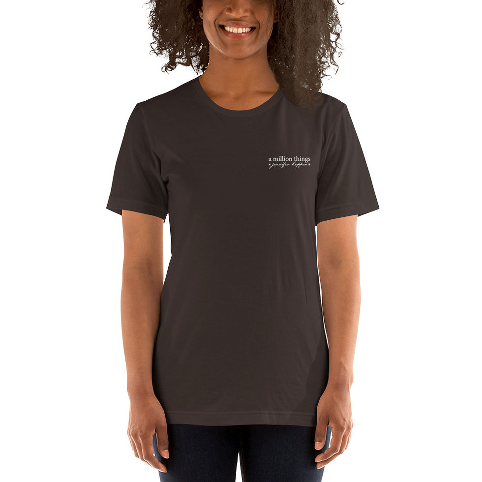 Thumbnail: A Million Things (Embroidered Unisex Tee)