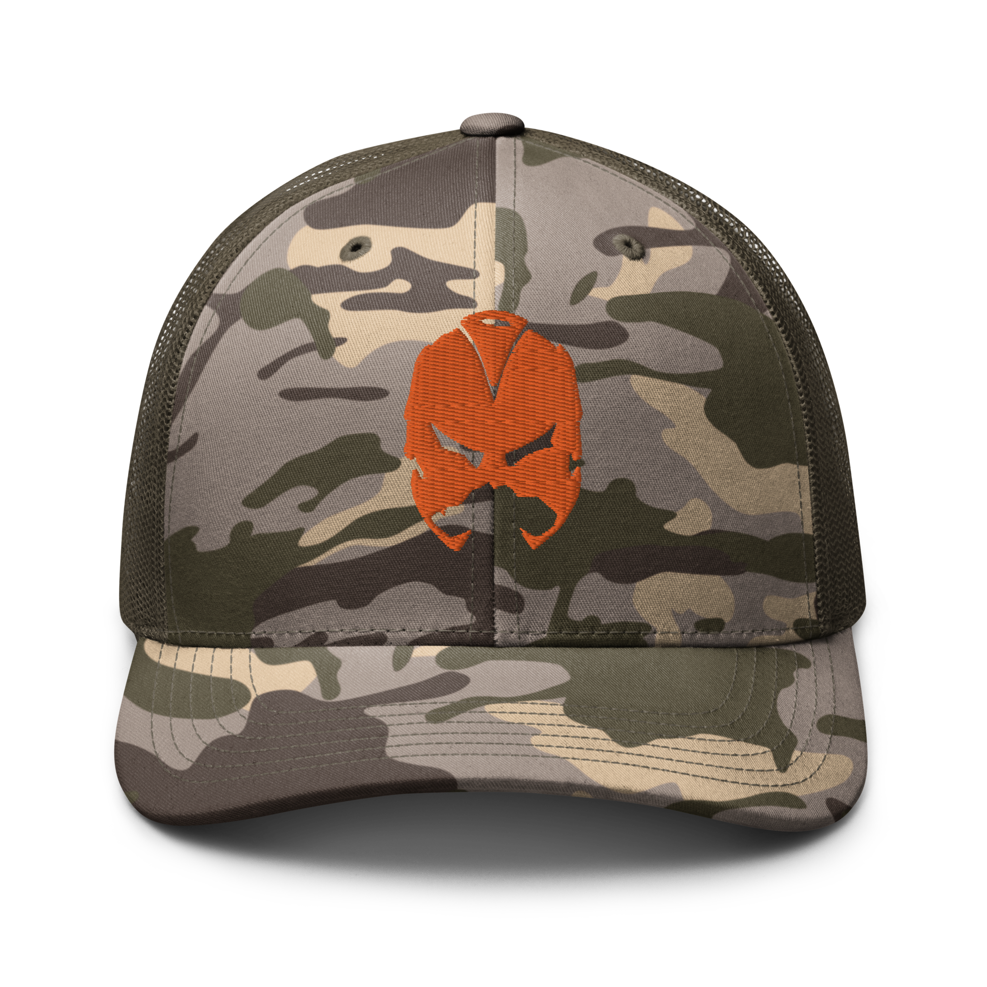 Androchidan Skull Camo Trucker Hat
