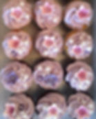 Lilac cupcakes