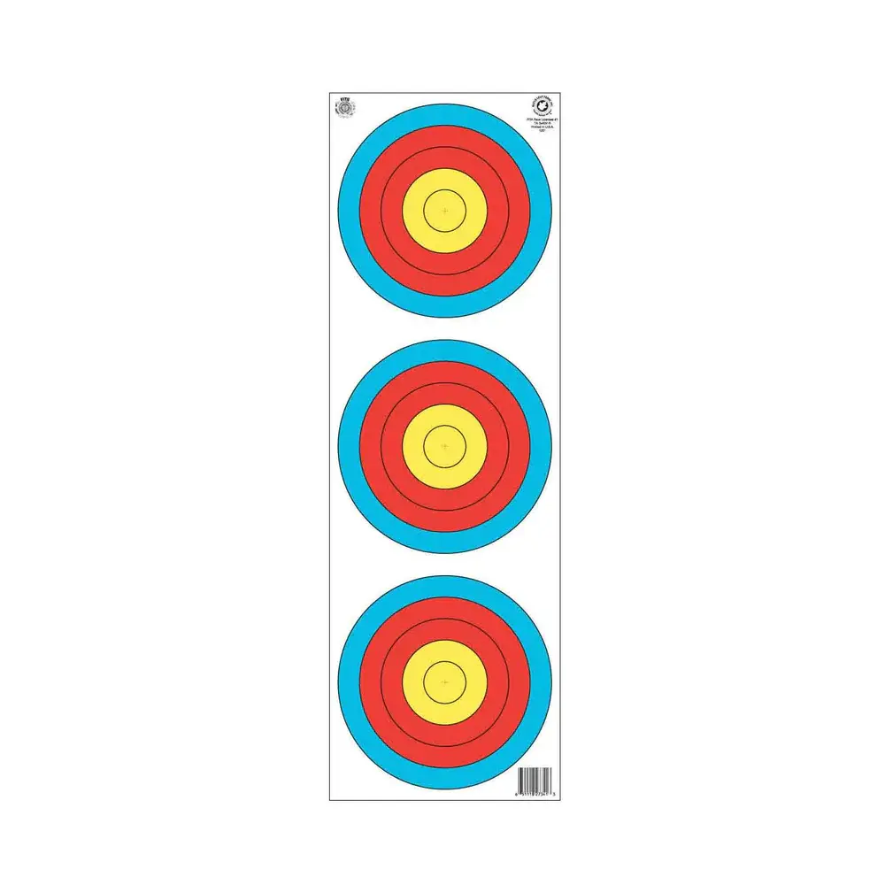 Maple Leaf TA-3X40V 3 Spot Vertical World Championship Target Face