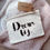 Thumbnail: Pochette en toile "Dream big"
