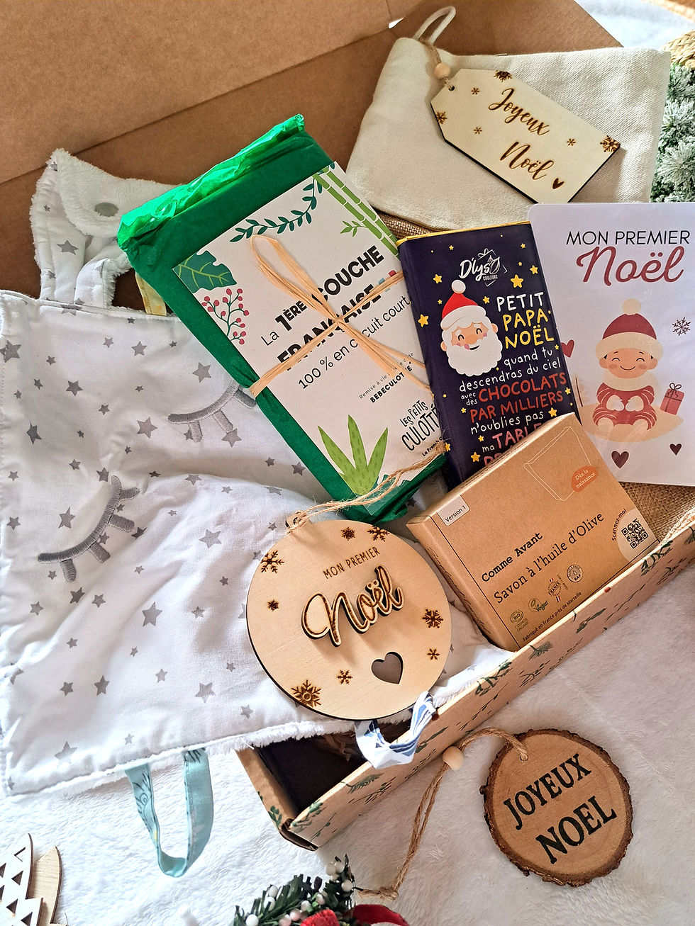 coffret de noel pour maman et bébé