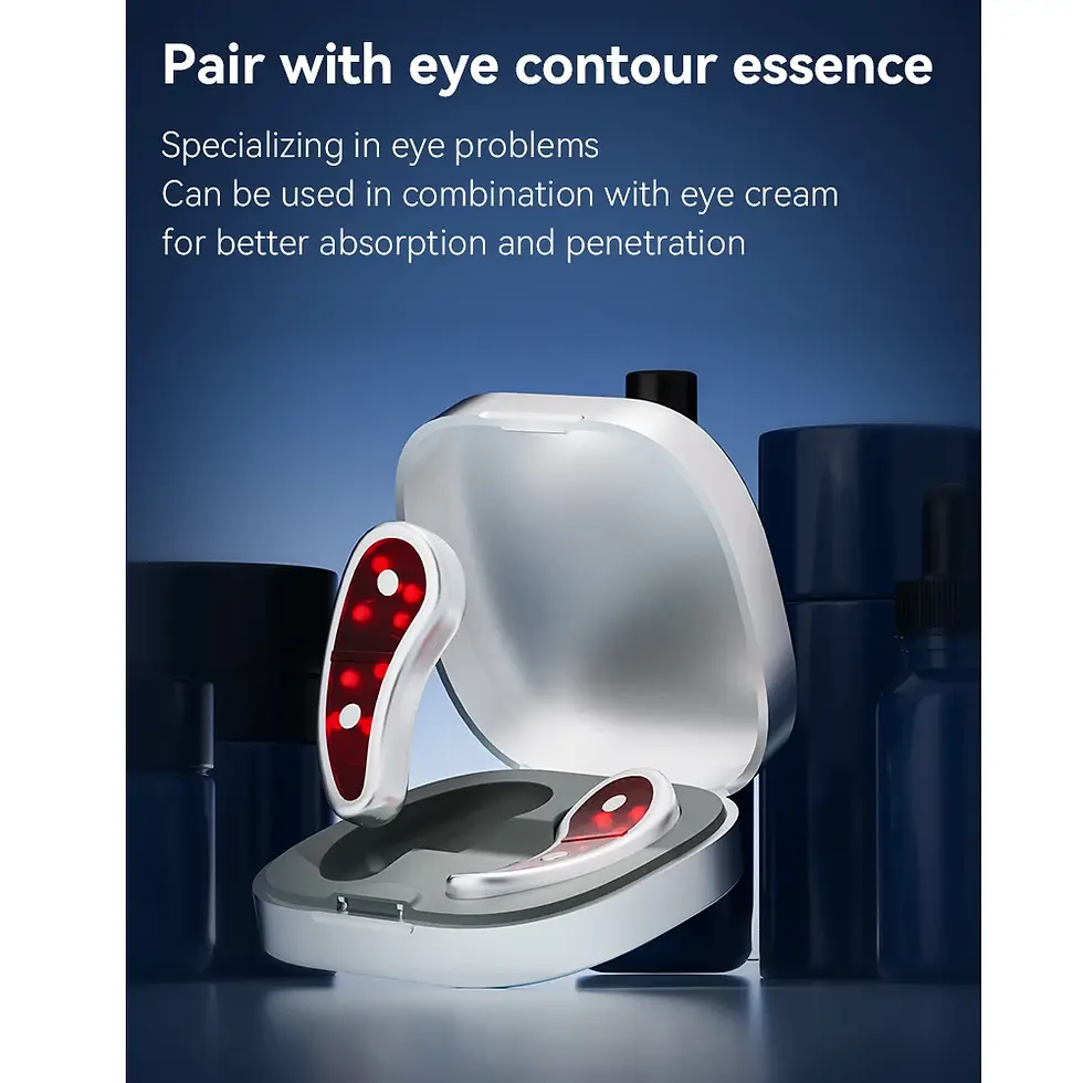 Thumbnail: Mini Portable Electric Eye Massager with Light Therapy and EMS