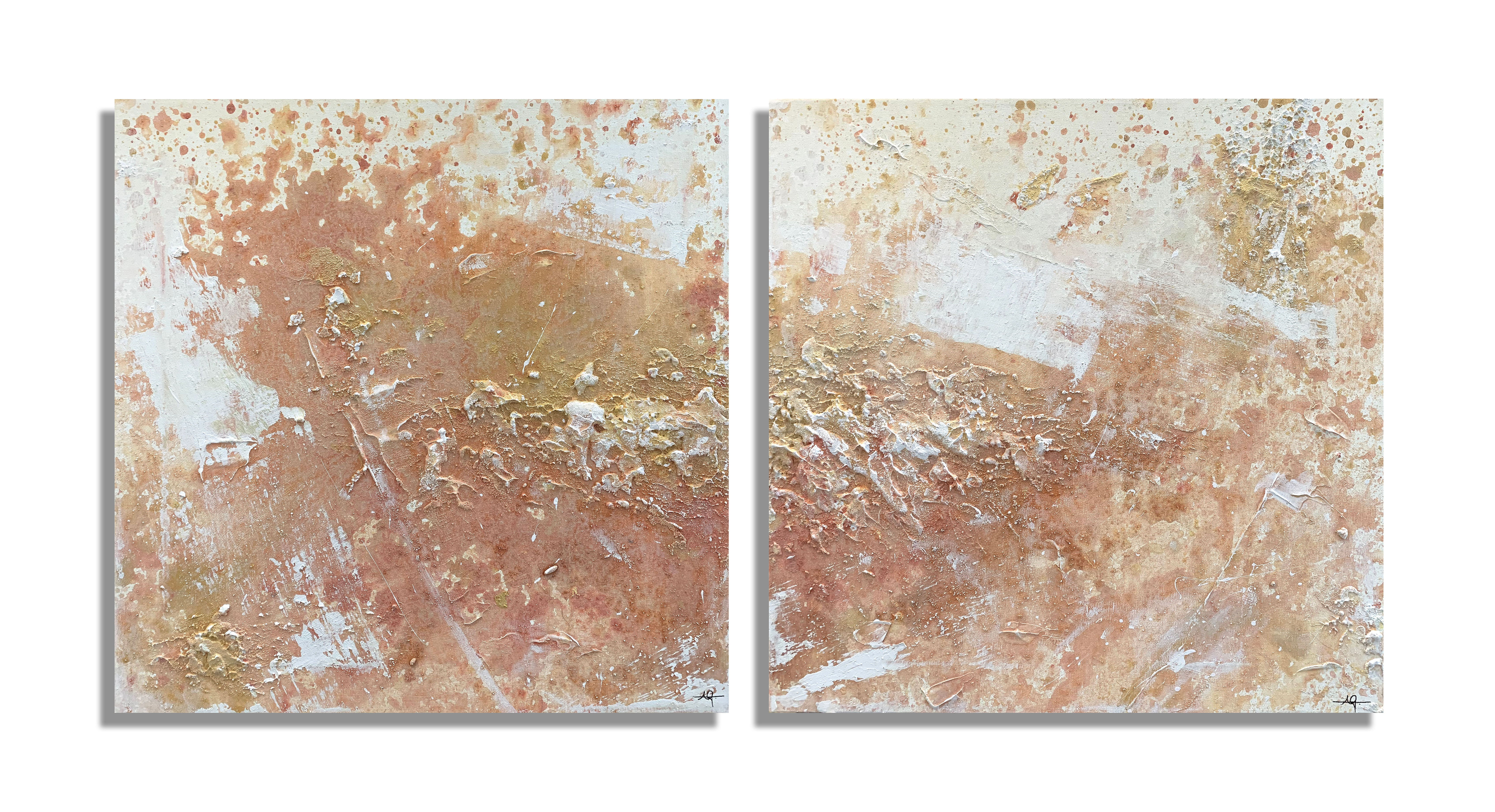 ATENEA - Pareja de lienzos 50 x 50 cm