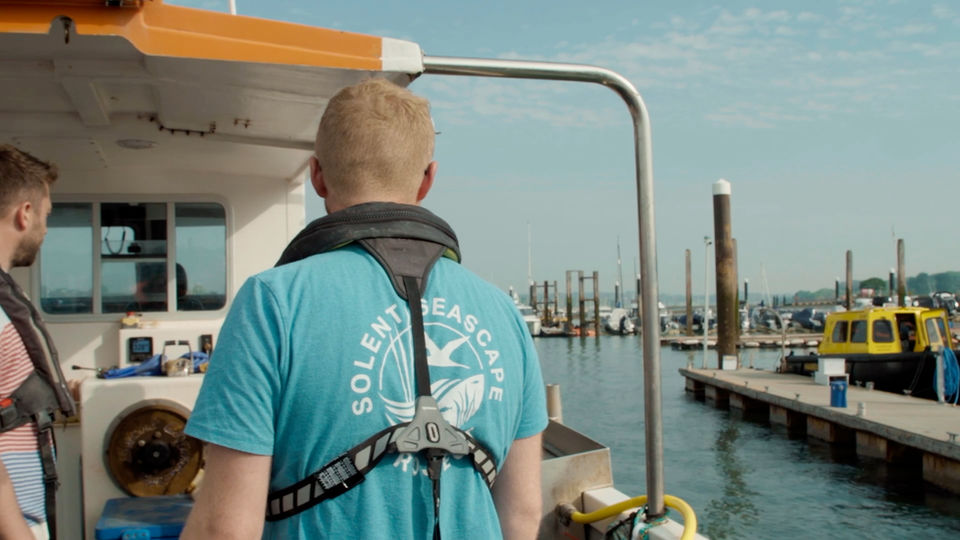 Man on a boat