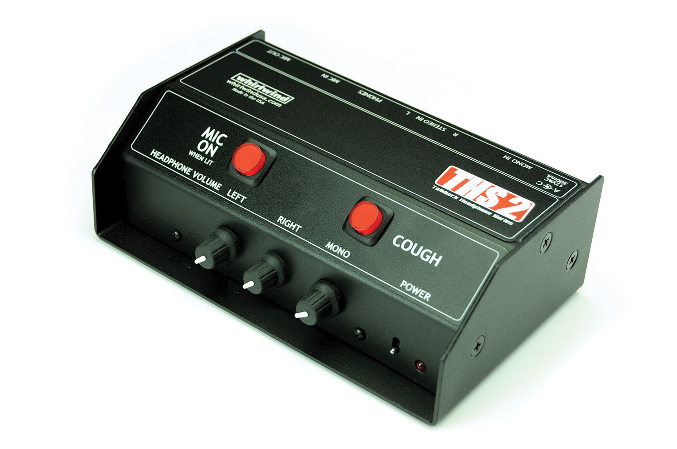 THS1T - Headphone - Interface, stereo line in, XLR mic in, level controls, 1/4"