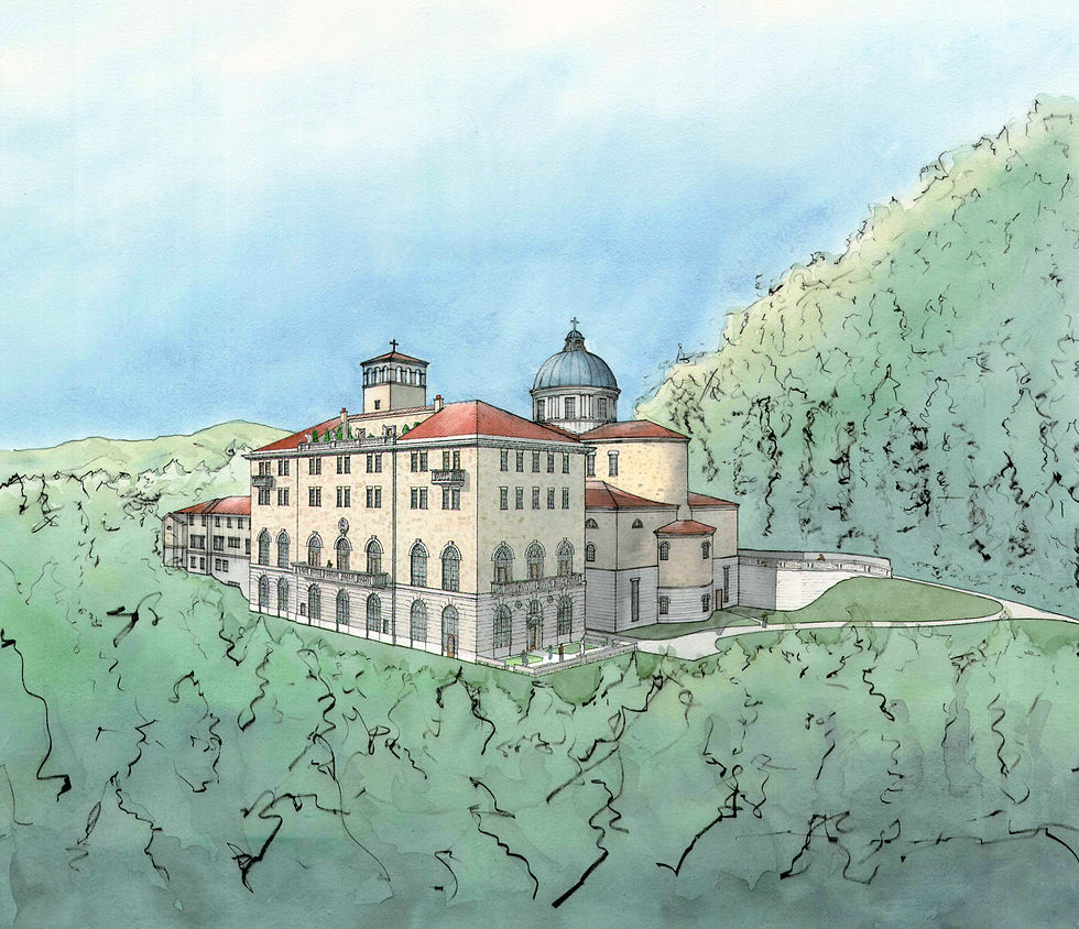 Exterior perspective