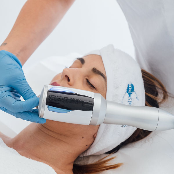 Microvibrazione compressiva viso