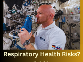 Respiratory Health Risks for Astronauts on Long-Duration Space Missions to Mars