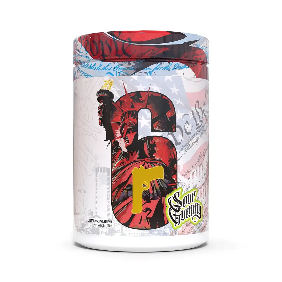 6 - Ultra Premium High Stim Pre-Workout