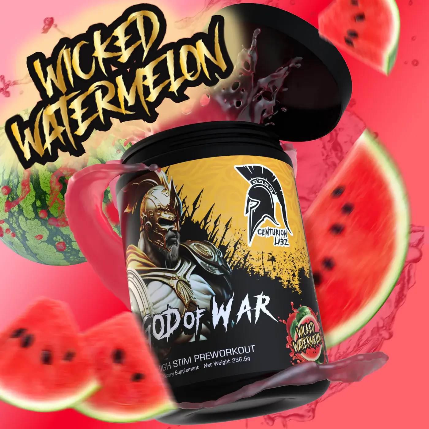 GOD OF WAR High Stim Euphoric Pre* - Wicked Watermelon