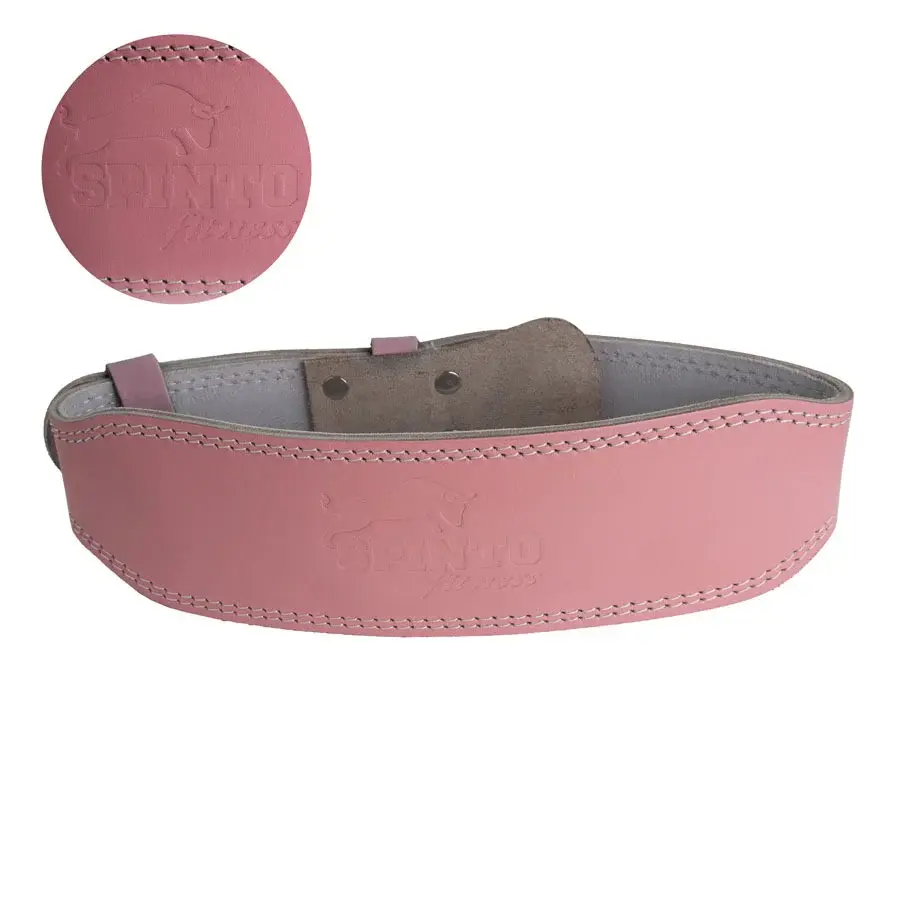 SP-83 Spinto Premium Leather Belt 4inch - Pink