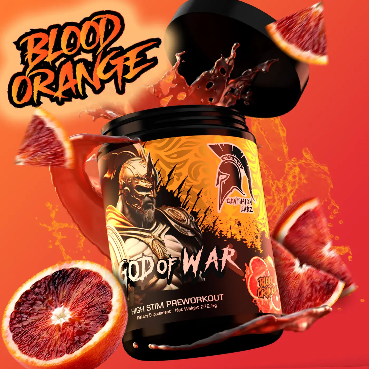 GOD OF WAR High Stim Euphoric Pre* - Blood Orange