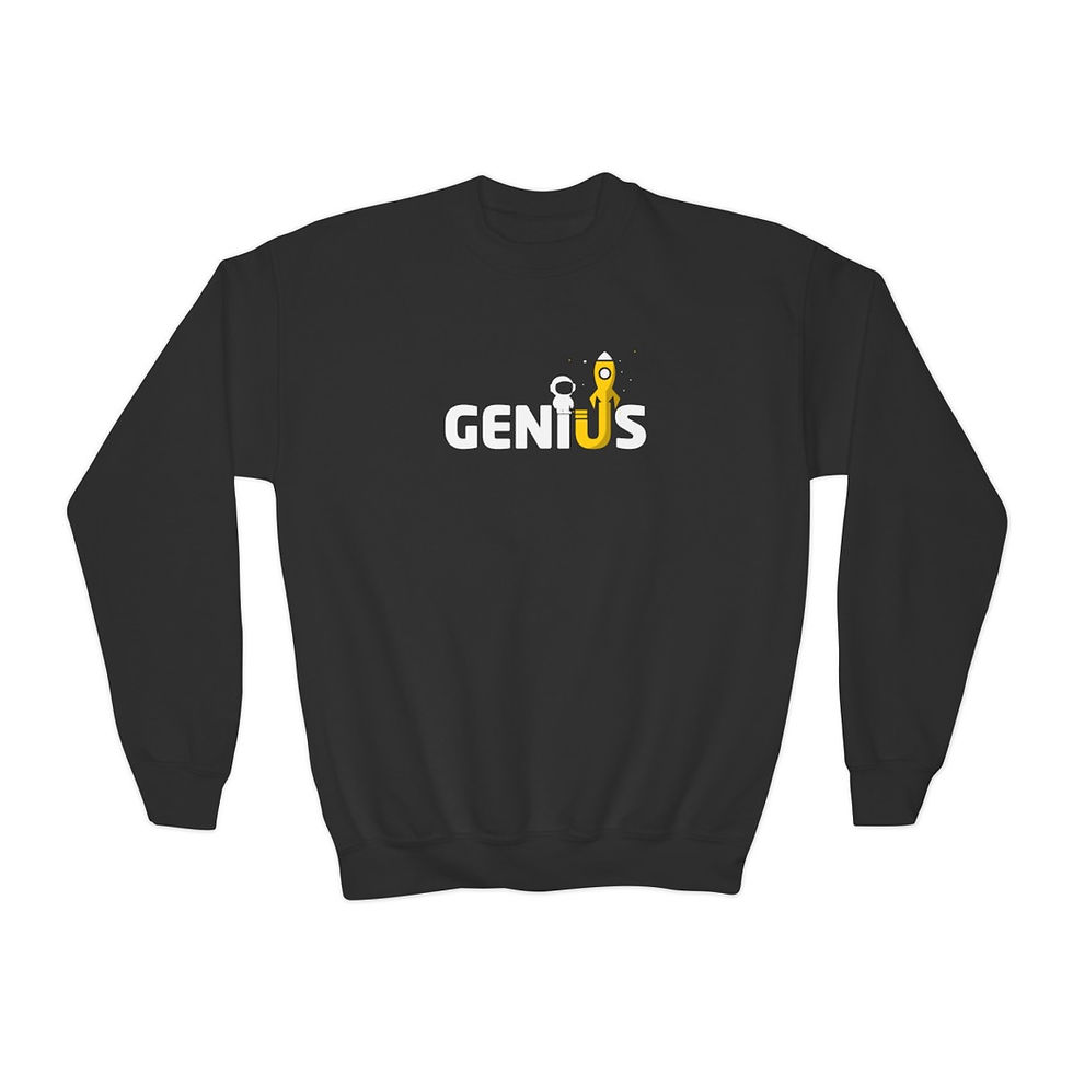 Thumbnail: Genius Crewneck Sweatshirt | Youth