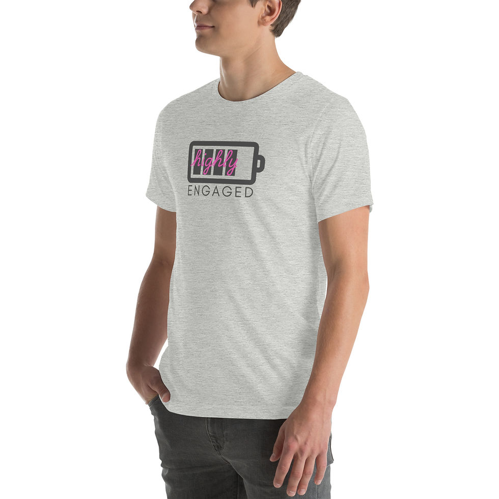 Thumbnail: Highly Engaged Unisex t-shirt