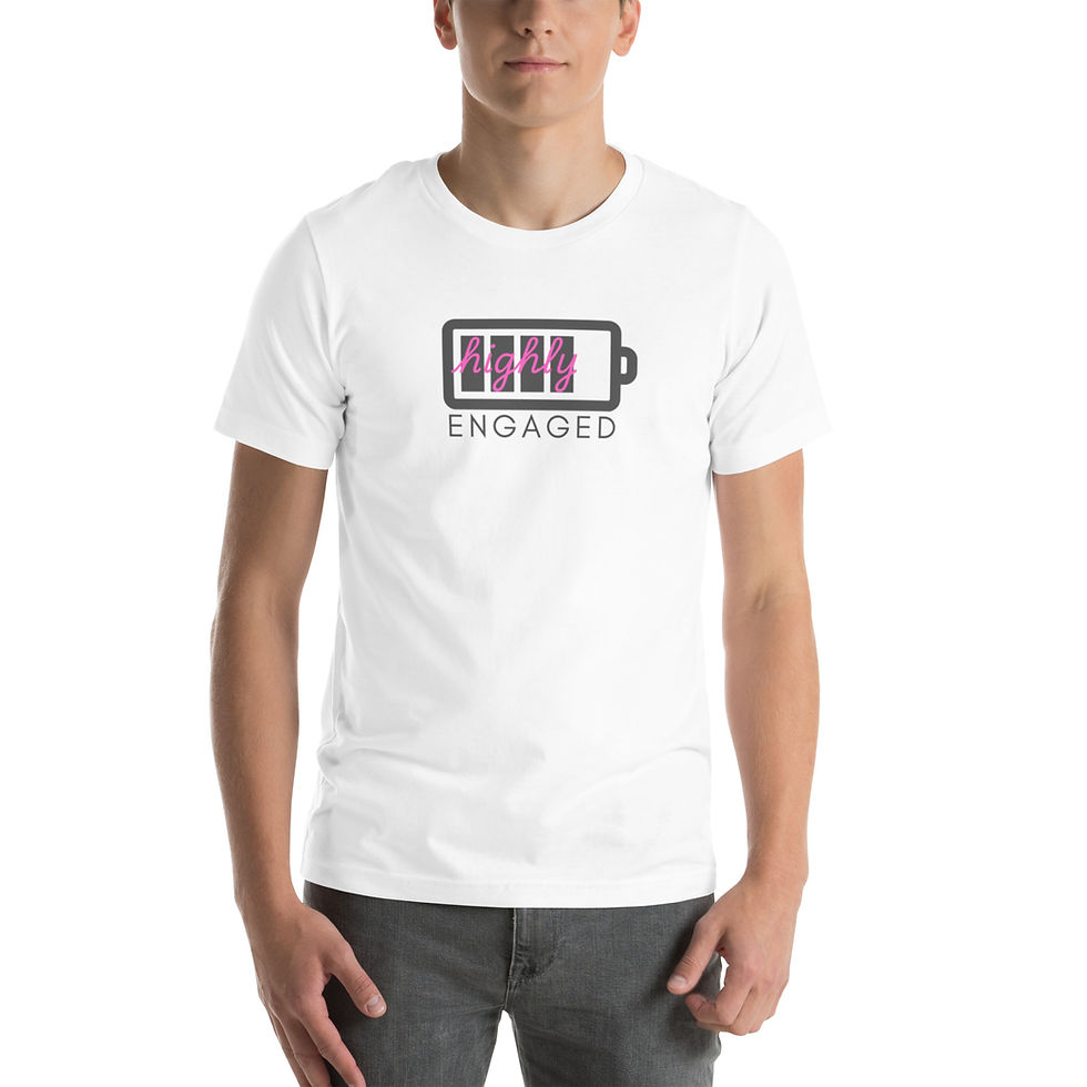 Thumbnail: Highly Engaged Unisex t-shirt