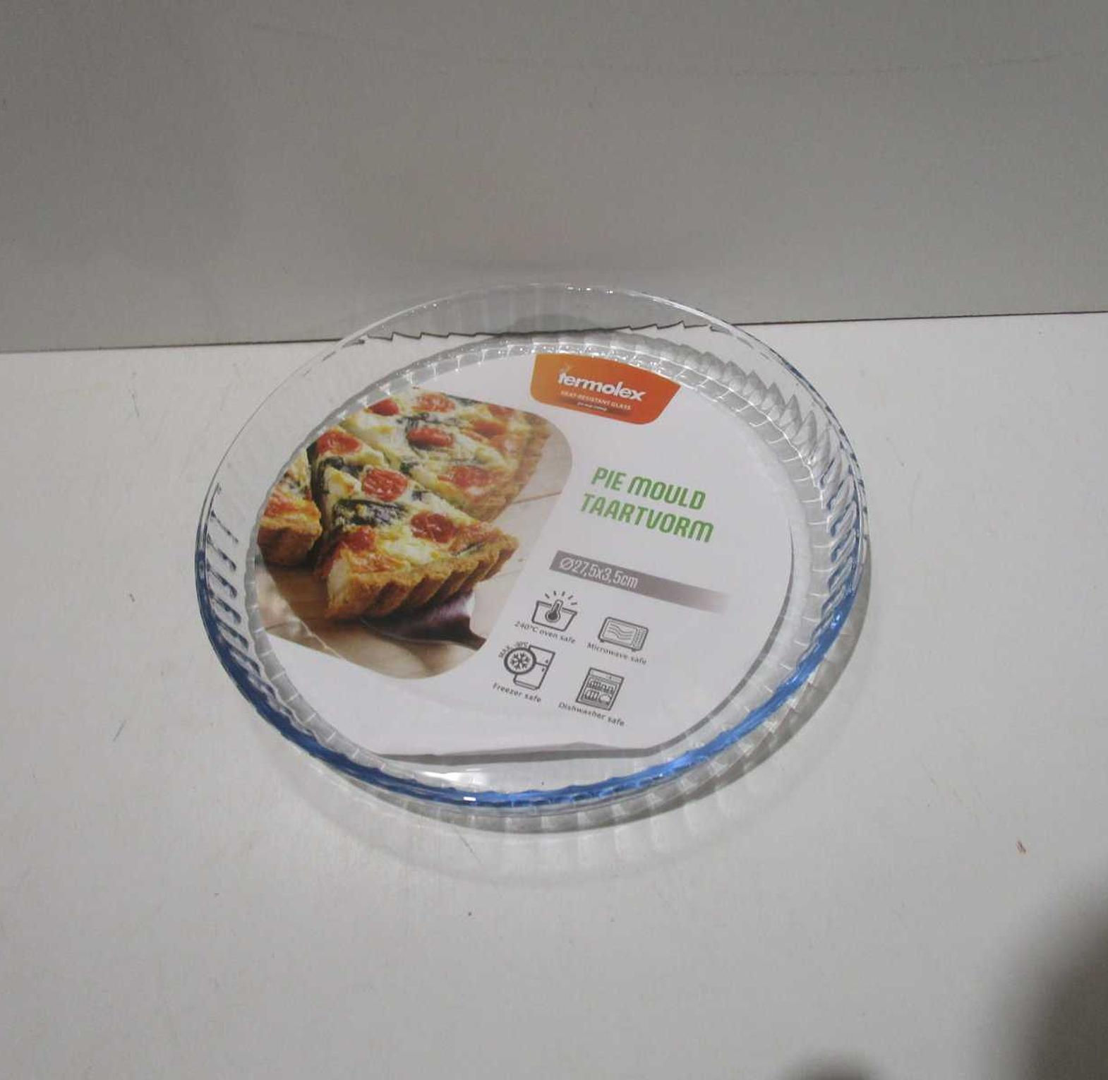 Tart mould glass round 275mm