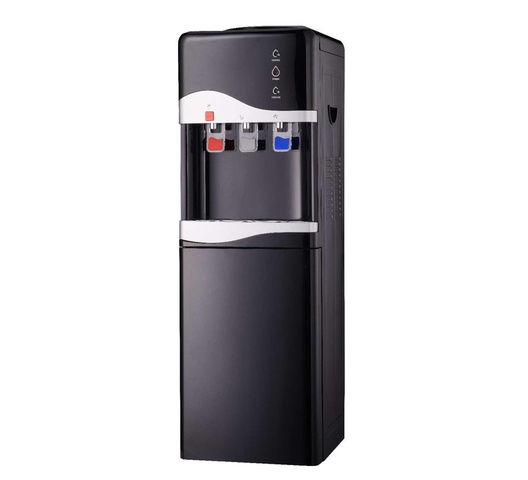 Von VDE-311CLK Electric Cooling Dispenser - Matte Black + Silver