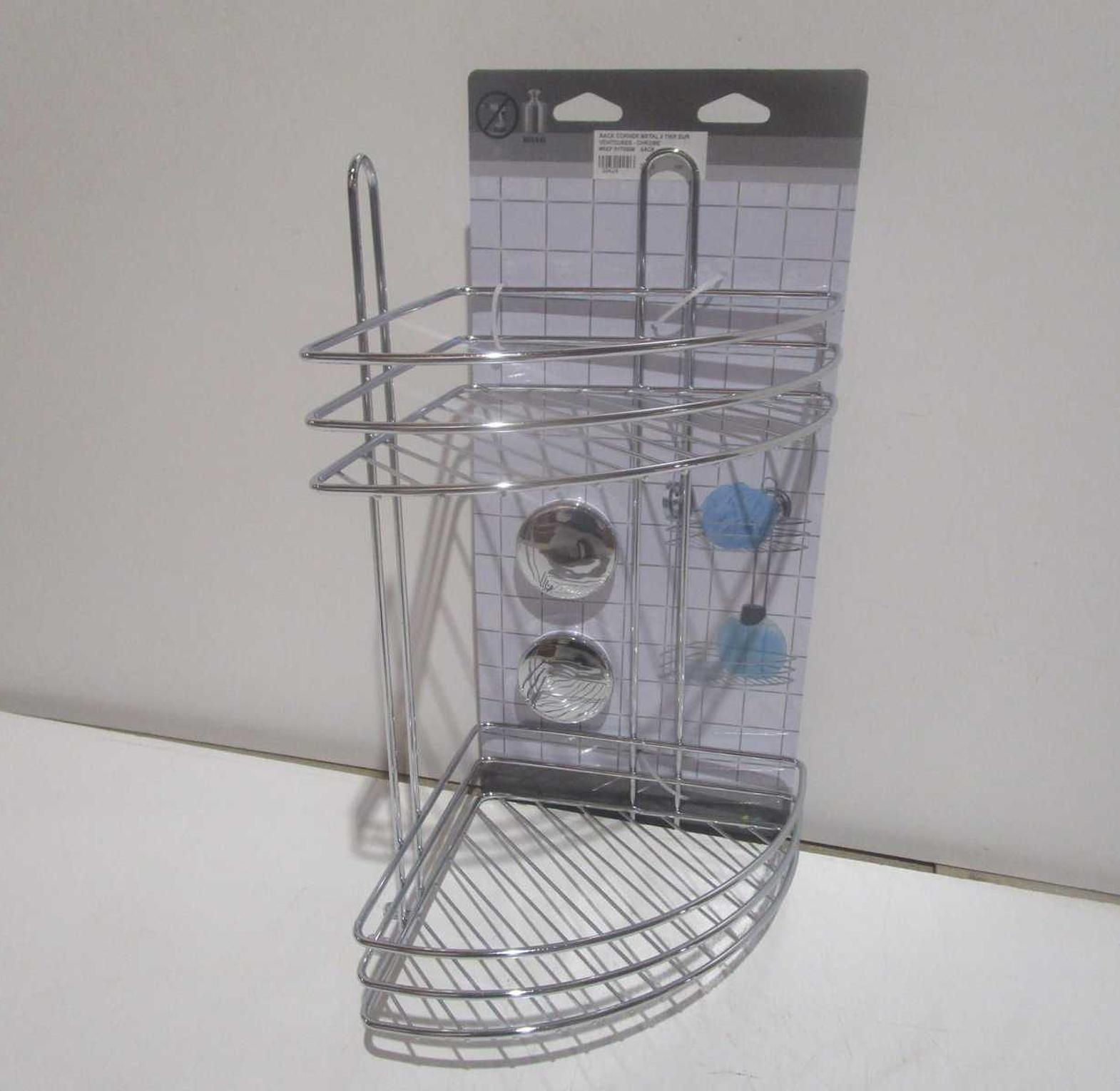 Rack corner metal 2 tier