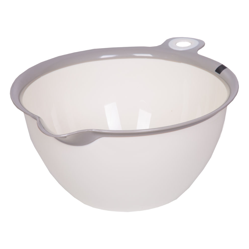 Duo Mixing Bowl, Cream/Grey