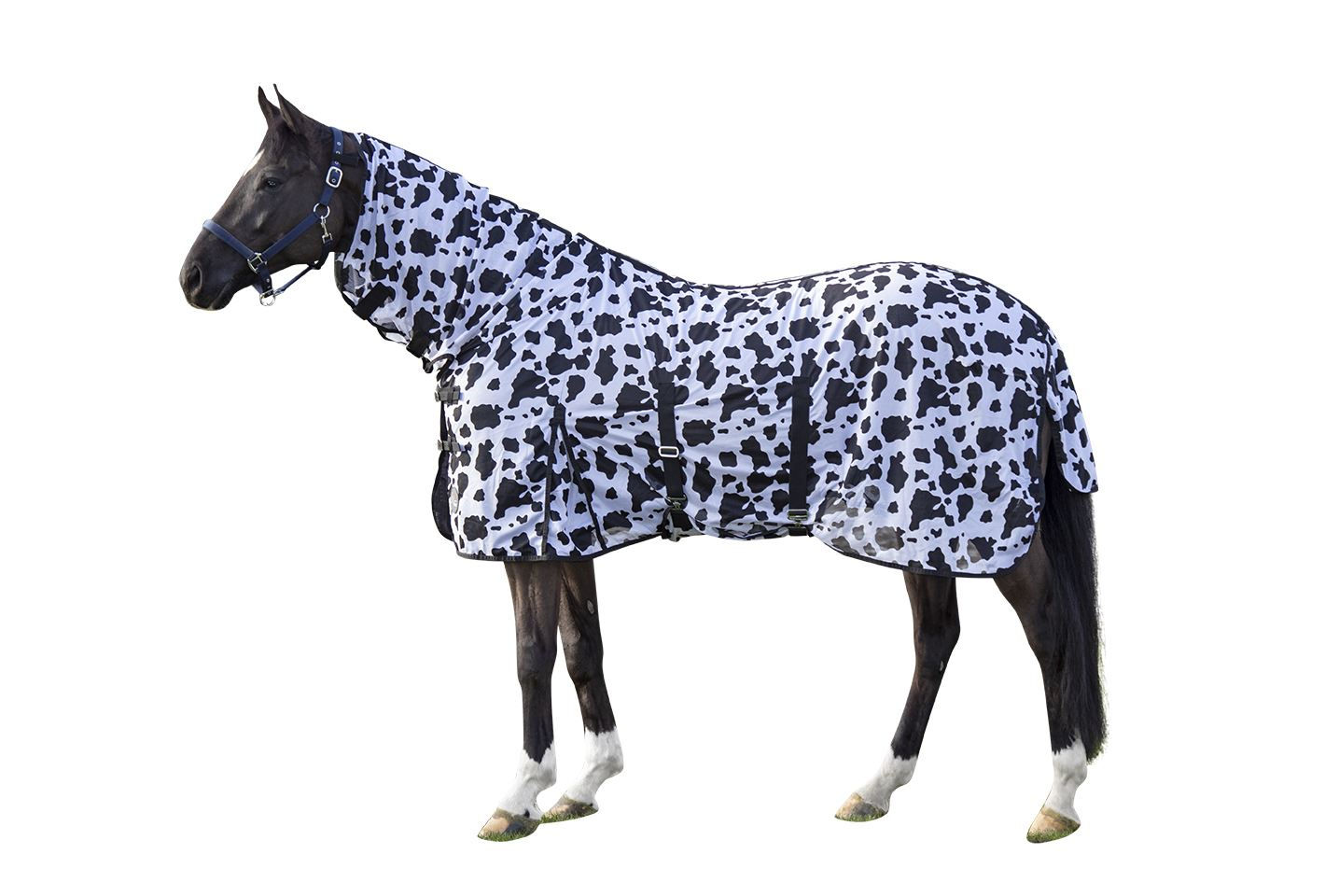Fliegendecke mit Halsteil -Cow-