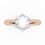 Thumbnail: 14K Round Solitaire Diamond Ring ETR2