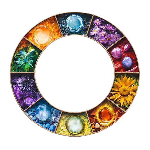 Melange Poetique aromatic circle