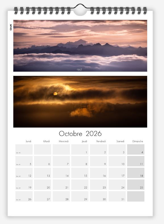 Miniature : Calendriers 2026