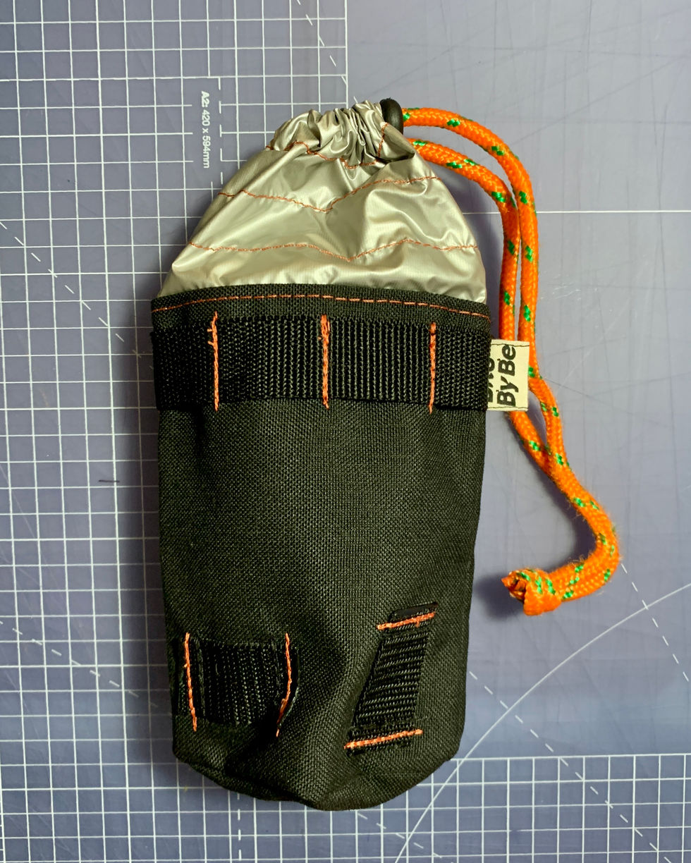 silver / orange Nalgpouch (By Be)