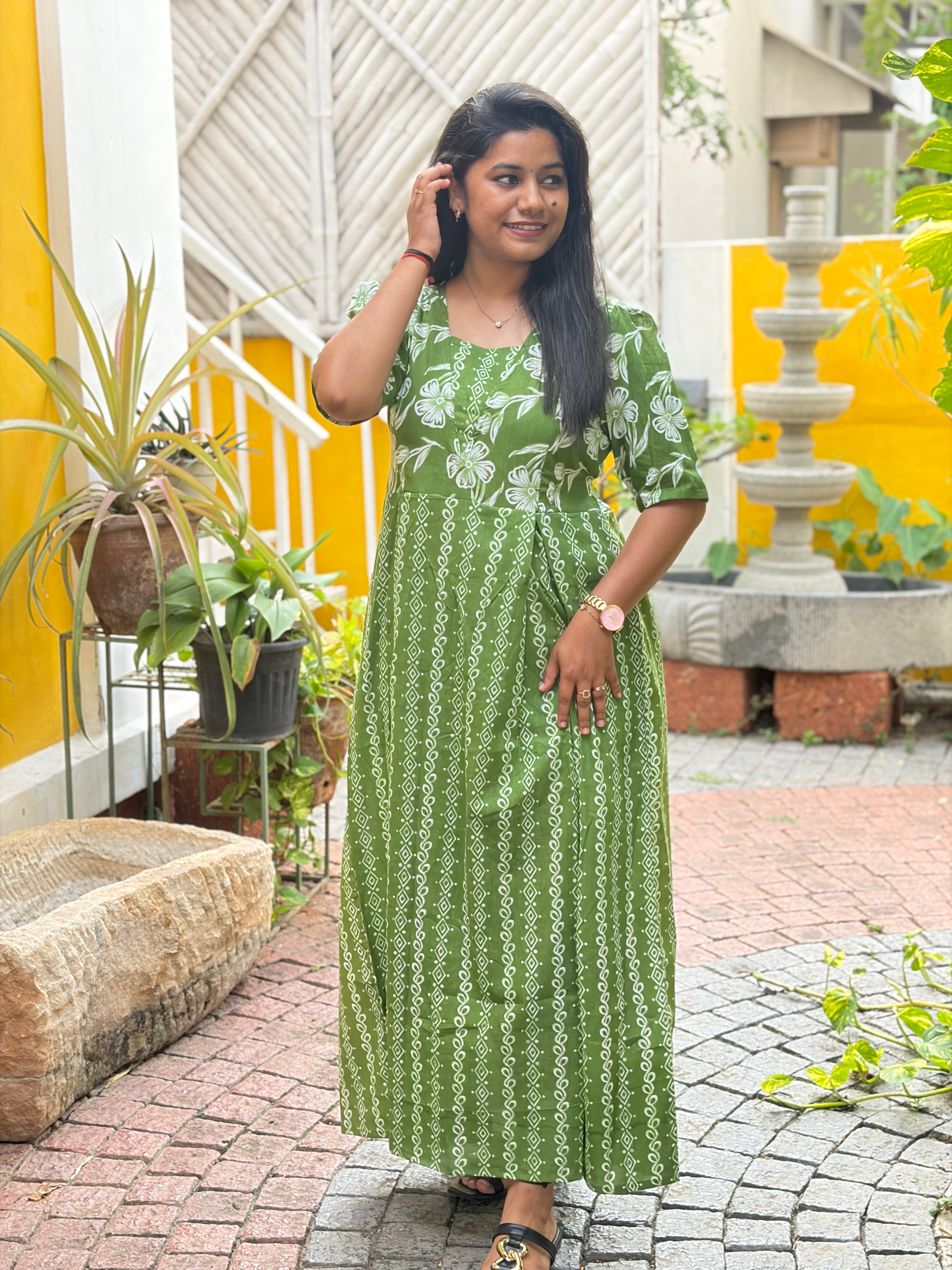 Sage Green Non-Feeding Nighty