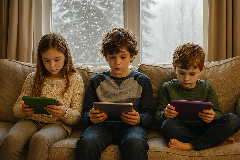 How to Manage Your Kids Screen Time During Holiday Breaks