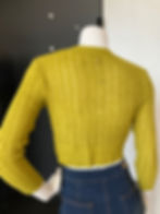 Thumbnail: Olive Green Rhinestone Sweater