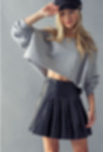Thumbnail: Vegan mini skirt
