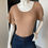 Thumbnail: Loose Sleeve Open Back Bodysuit