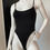 Thumbnail: Black Basic Body Suit