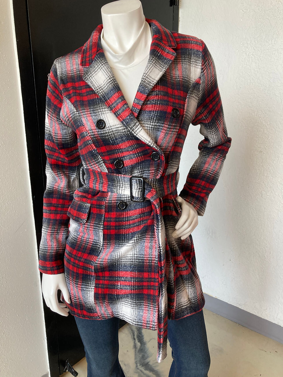 Thumbnail: Plaid Casual Blazer