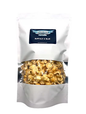 Buffalo and Blue popcorn
