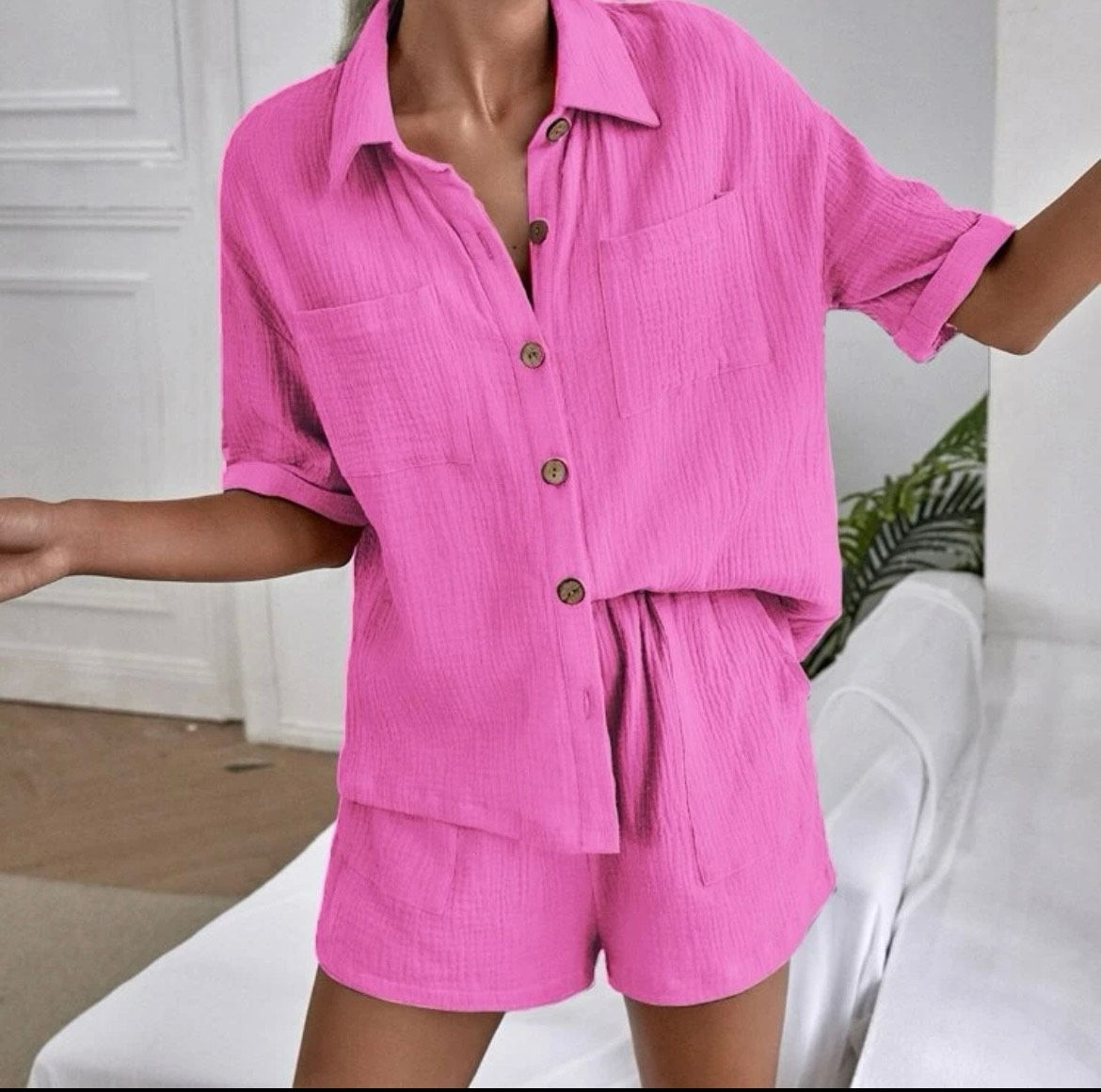Pijama Lougewear Javiera Pink Vivo