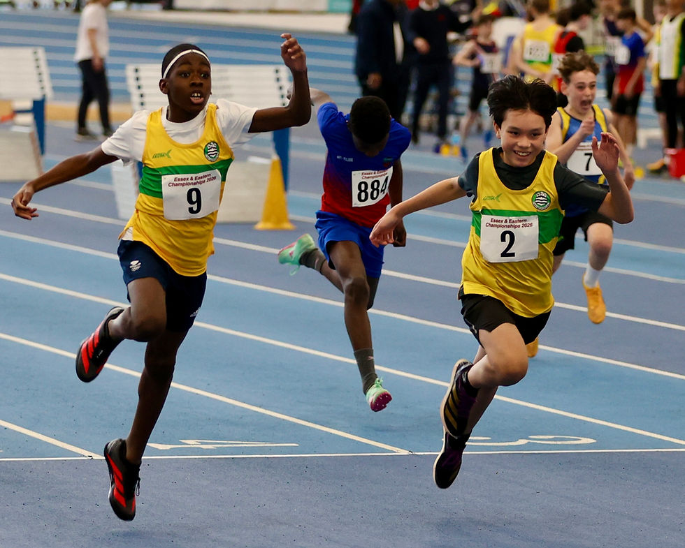 A Superb Weekend for CAC at the Eastern & Essex indoors.