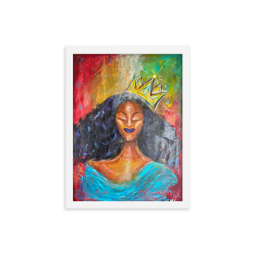 Thumbnail: "Queendom" Framed Print