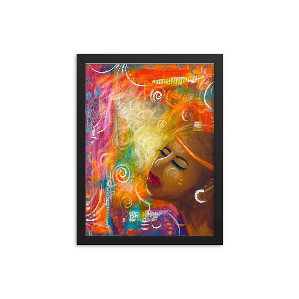 Thumbnail: "Sun Kissed" Framed Print