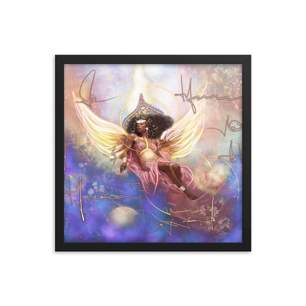 Miniatura: Goddess - Framed Print