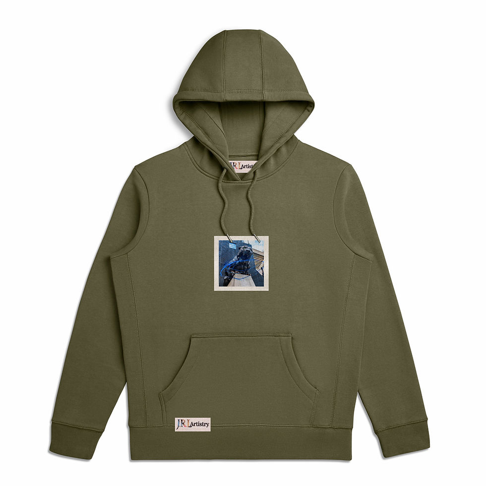 Thumbnail: Olive Charlotte Inspired Organic Hoodie